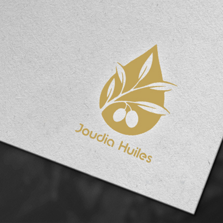 Création Logo Professionnel joudiahuiles